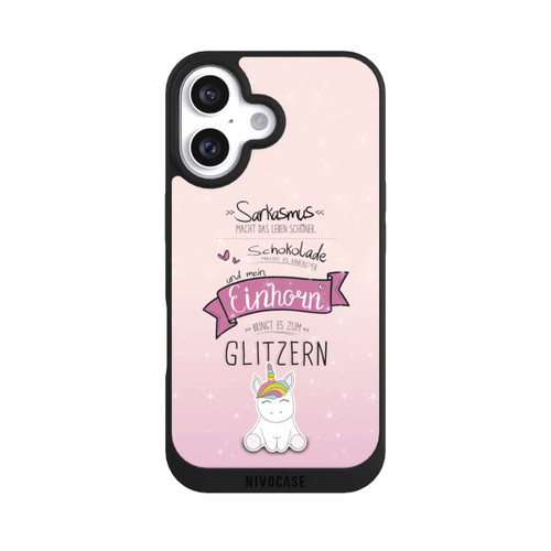  NIVOpure Einhorn Glitzer Spruch