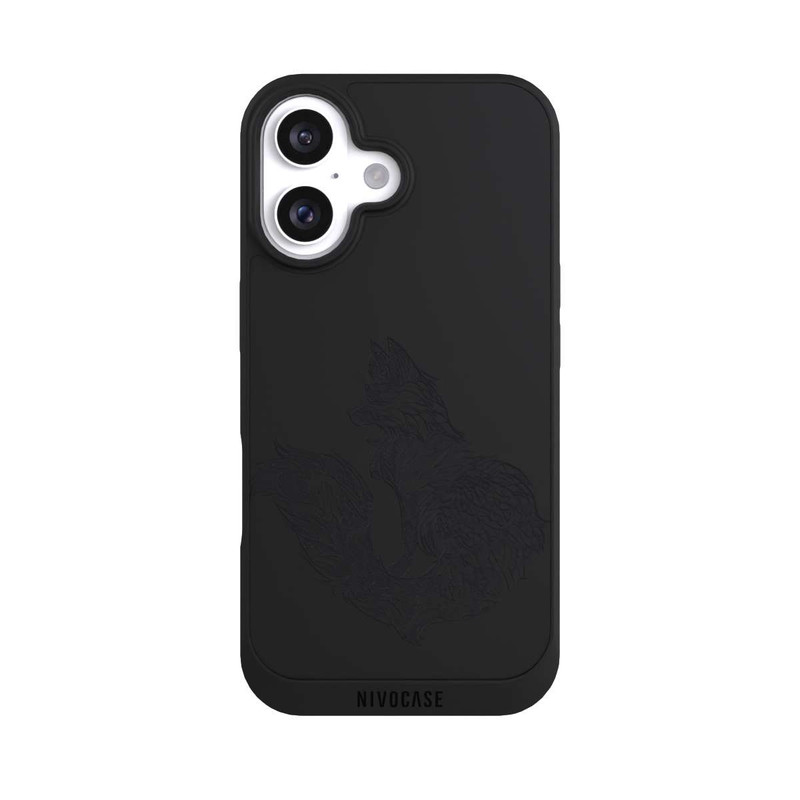 iPhone 16 NIVOpure Fox Ornate ohne Hintergrund