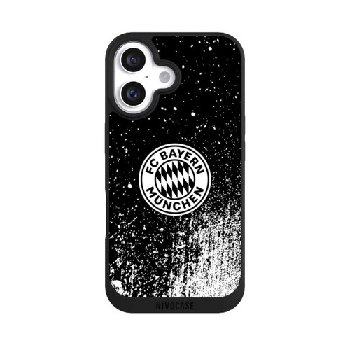 Apple iPhone 16 NIVOpure Splatter Schwarz - FCB