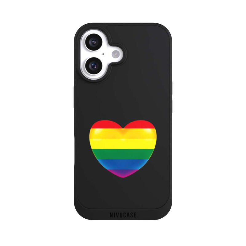 iPhone 16 NIVOpure Pride Heart ohne Hintergrund