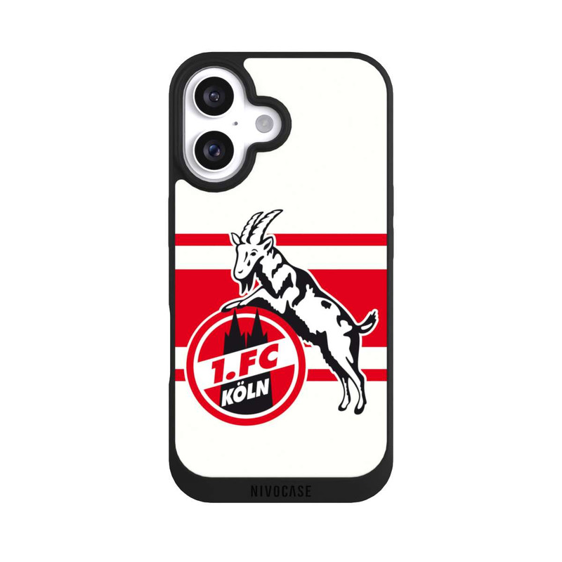 iPhone 16 NIVOpure White Red Stripes 1.FC