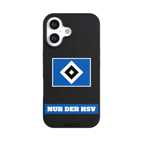 Apple iPhone 16 NIVOpure Nur der HSV Blau - ohne Hintergrund