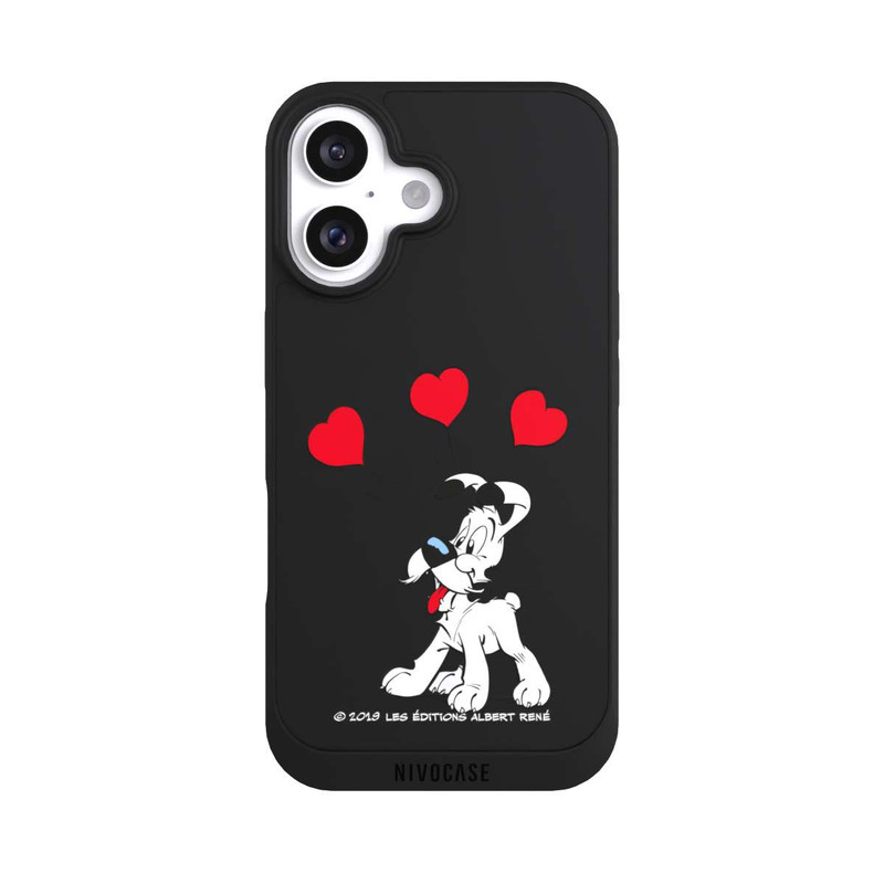 iPhone 16 NIVOpure Love Dogmatix Transparent