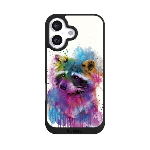 Apple iPhone 16 NIVOpure Glücklicher Waschbär