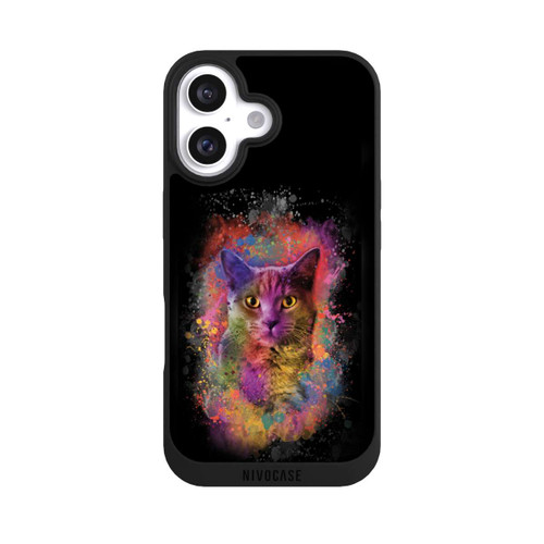 Apple iPhone 16 NIVOpure Happy Cat