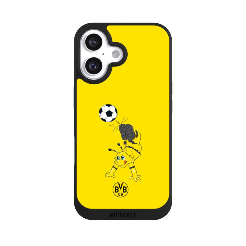 iPhone 16 NIVOpure Emma mit Fussball - BVB