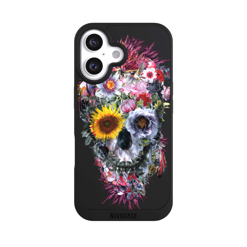 iPhone 16 NIVOpure Voodoo Skull transparent