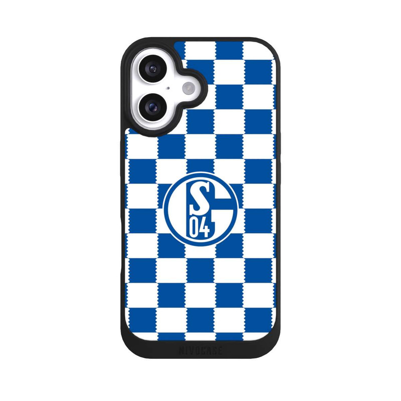 iPhone 16 NIVOpure Muster Schalke 04