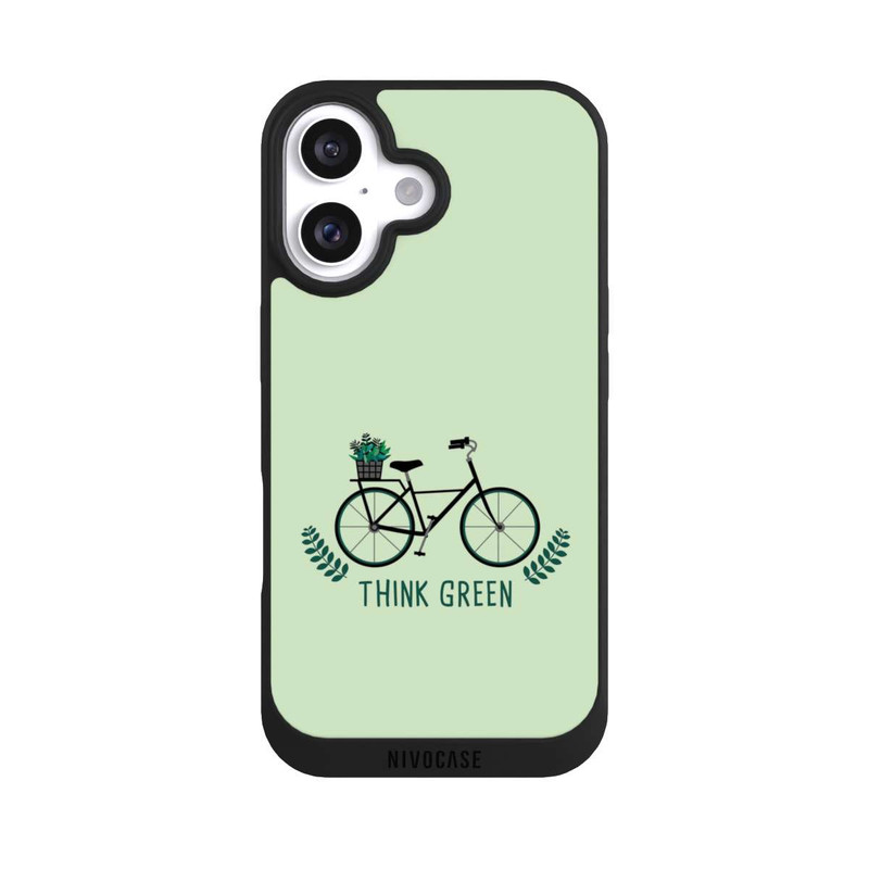 iPhone 16 NIVOpure Think Green Fahrrad