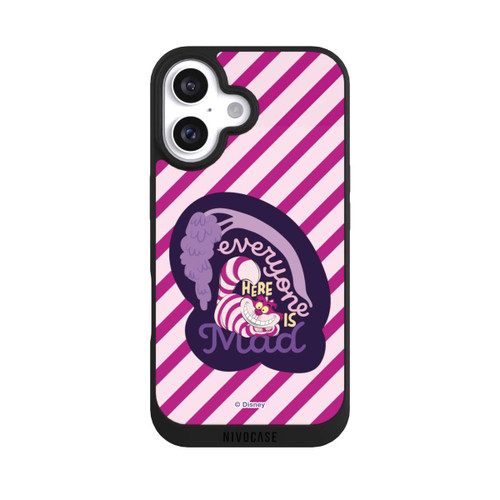 Apple iPhone 16 NIVOpure We Are All Mad Here Stripe