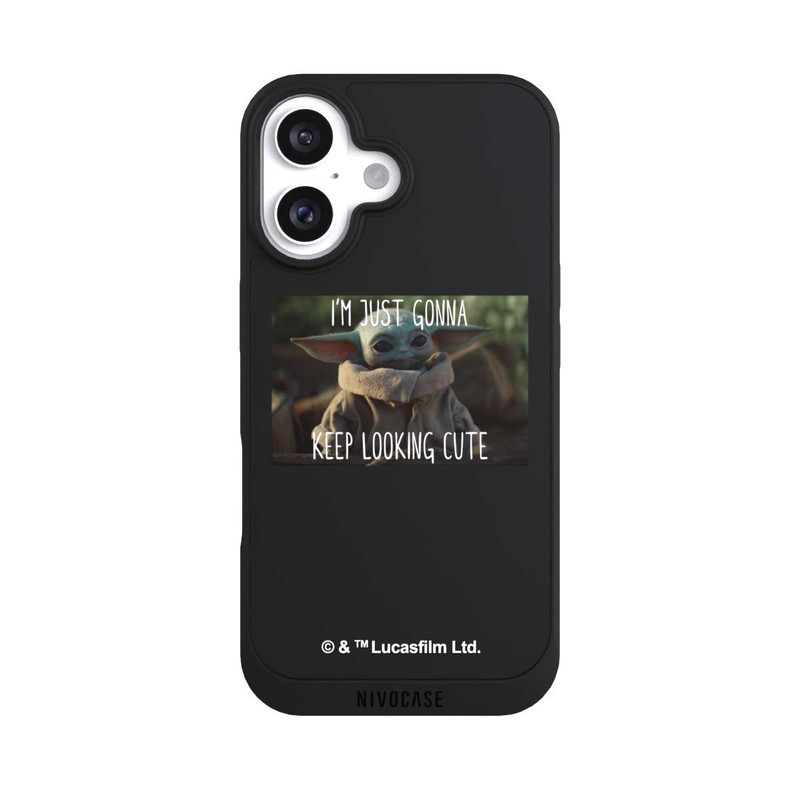 iPhone 16 NIVOpure Star Wars The Child Cute Transparent