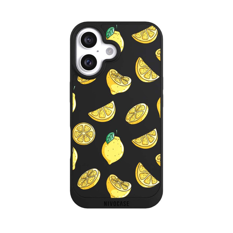 iPhone 16 NIVOpure Zitrone Transparent