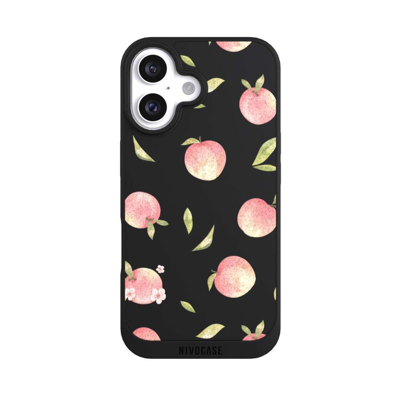 iPhone 16 NIVOpure Pfirsiche Transparent