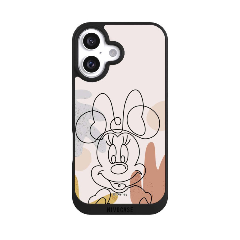 iPhone 16 NIVOpure Minnie Abstract Lineart