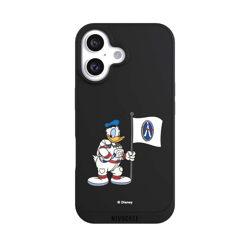 iPhone 16 NIVOpure Donald Duck Astronaut Transparent