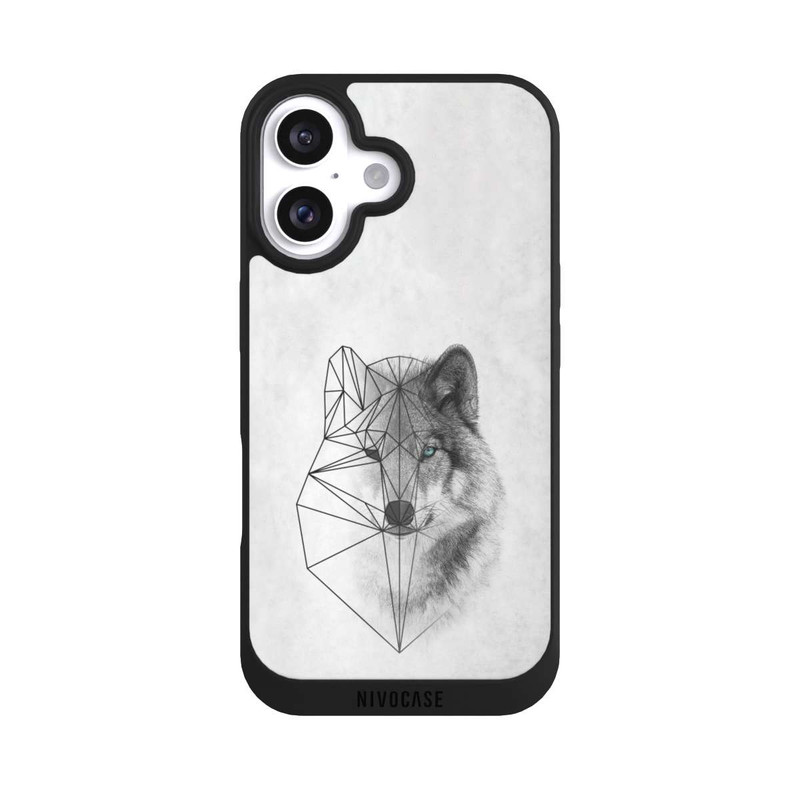 iPhone 16 NIVOpure Polygonic Wolf