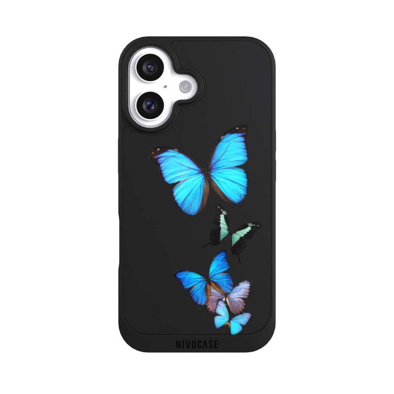 iPhone 16 NIVOpure Butterfly Transparent