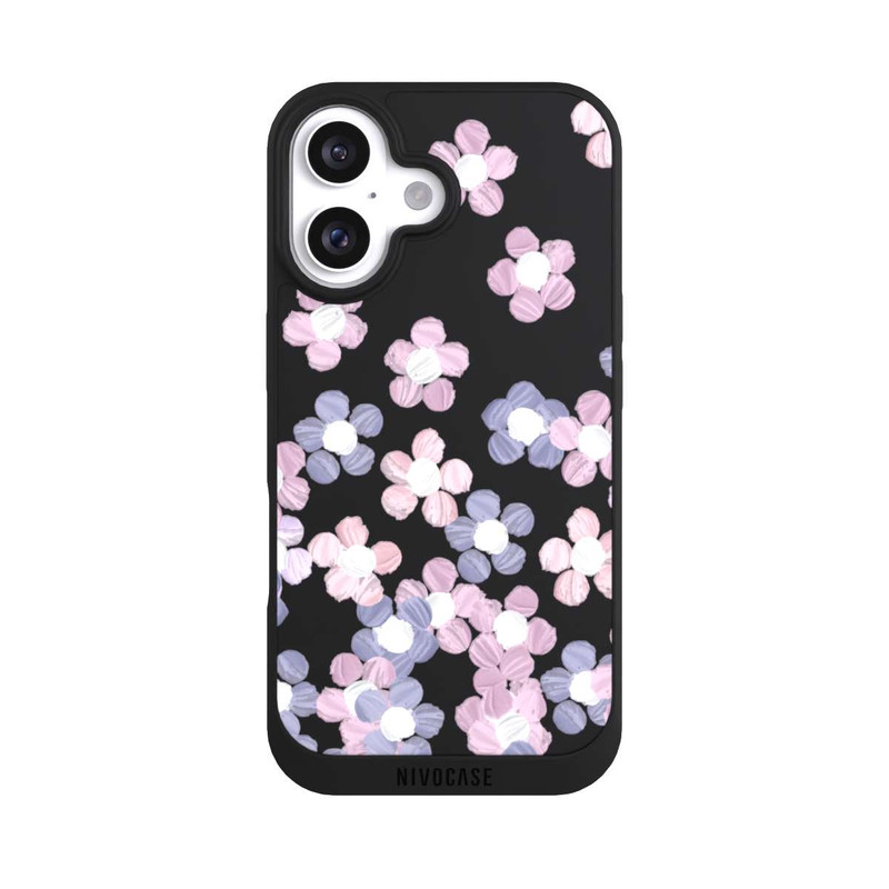 iPhone 16 NIVOpure Einfache Blumen Transparent