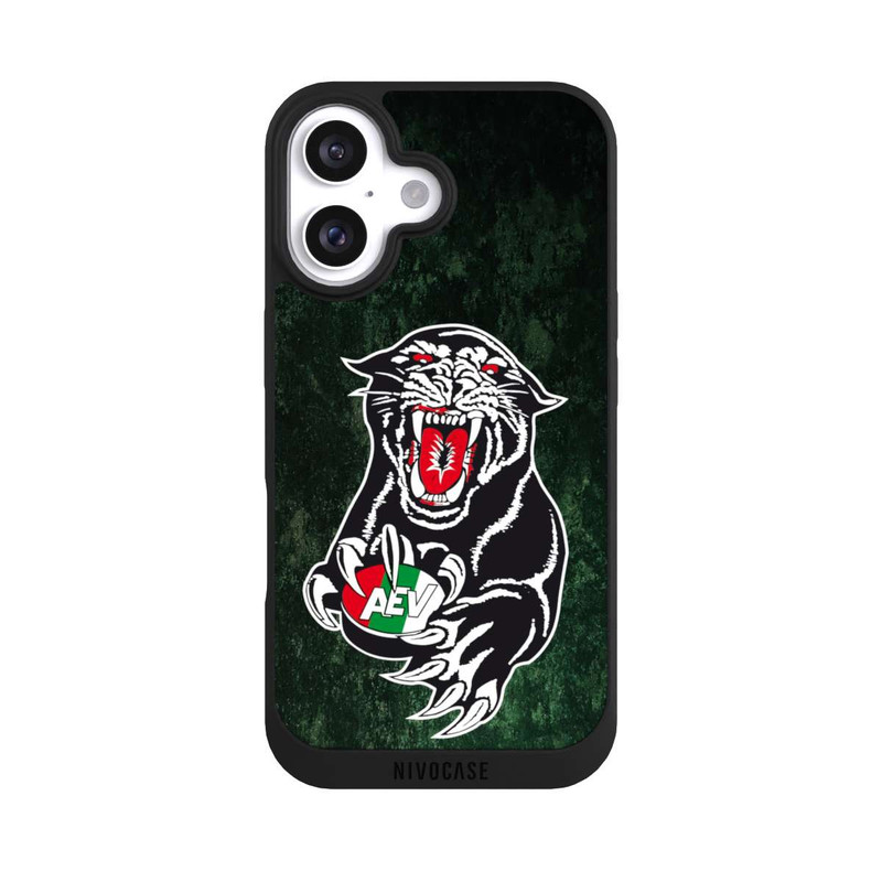 iPhone 16 NIVOpure Augsburger Panther Logo Grunge