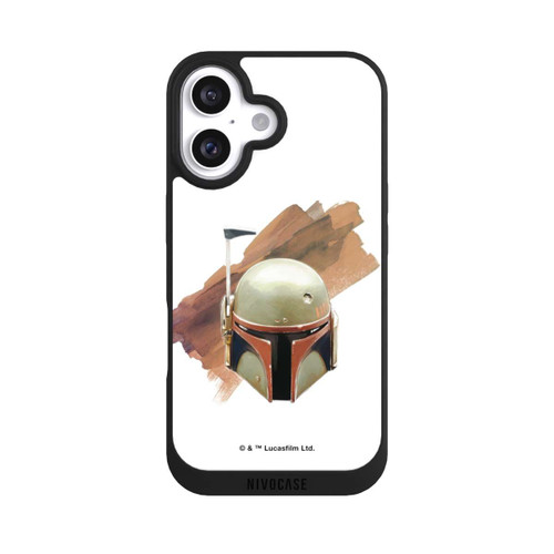 Apple iPhone 16 NIVOpure Boba Fett Helmet White