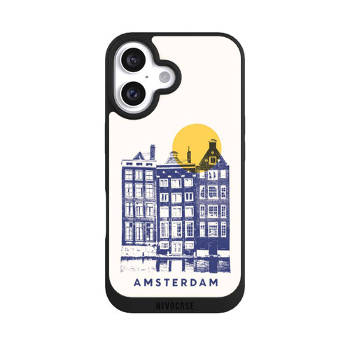 Apple iPhone 16 NIVOpure Amsterdam Blau 1