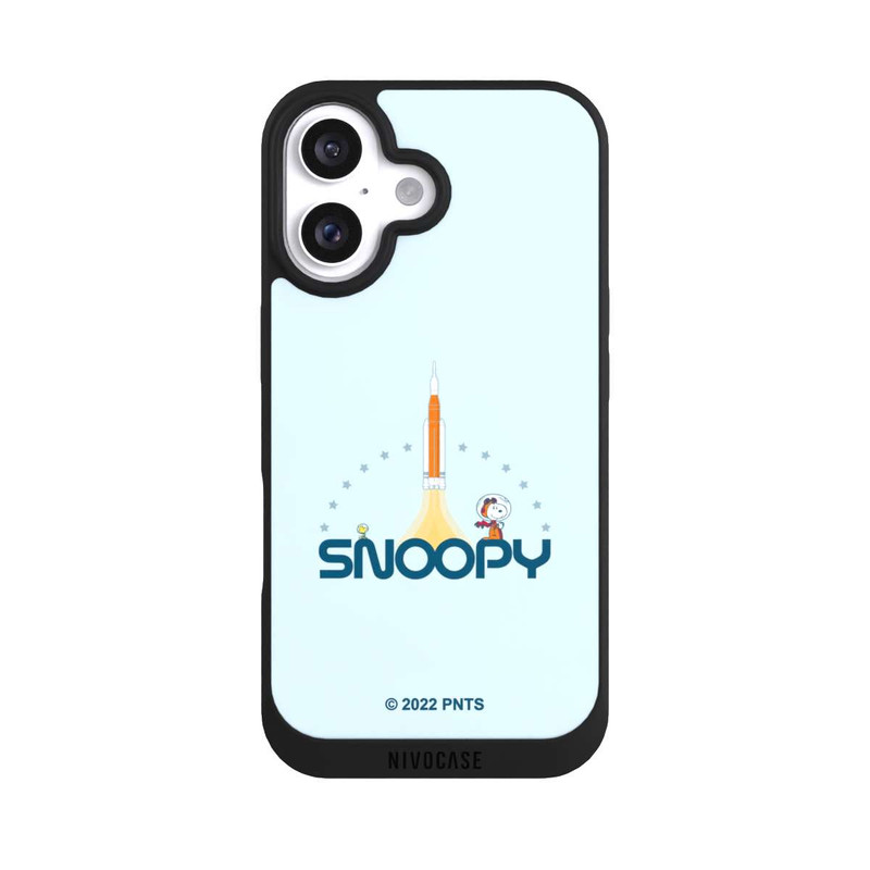 iPhone 16 NIVOpure Snoopy Weltraum Traveller Rakete