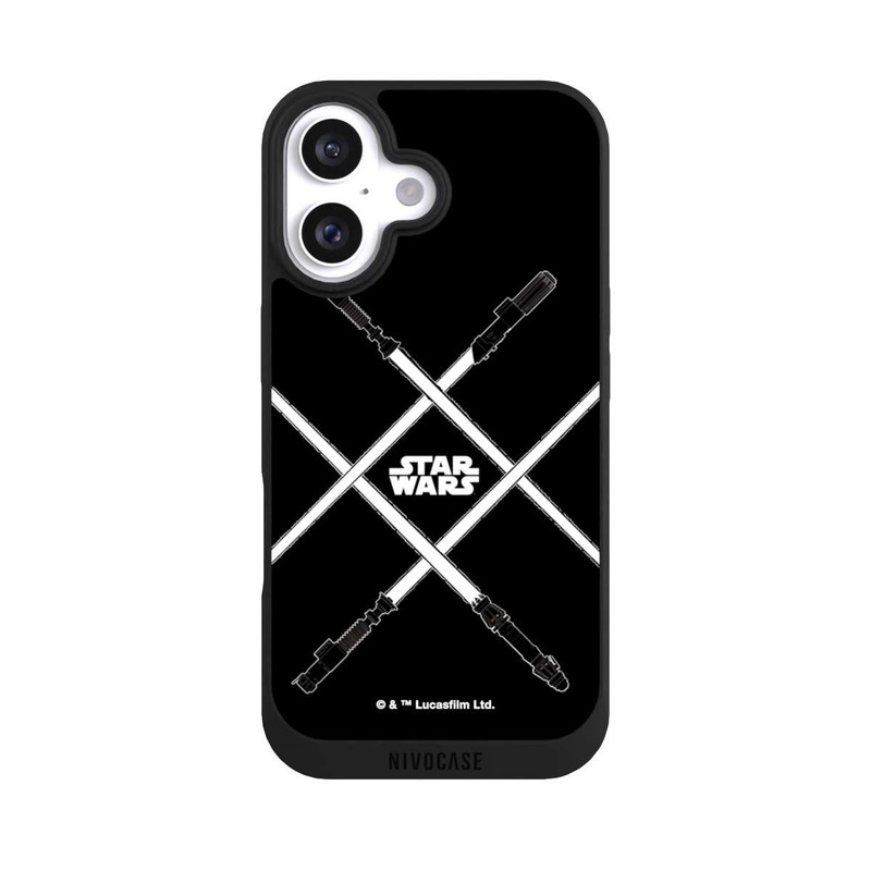 iPhone 16 NIVOpure Lightsabers Black