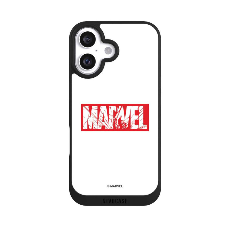 iPhone 16 NIVOpure Marvel Logo Crushed