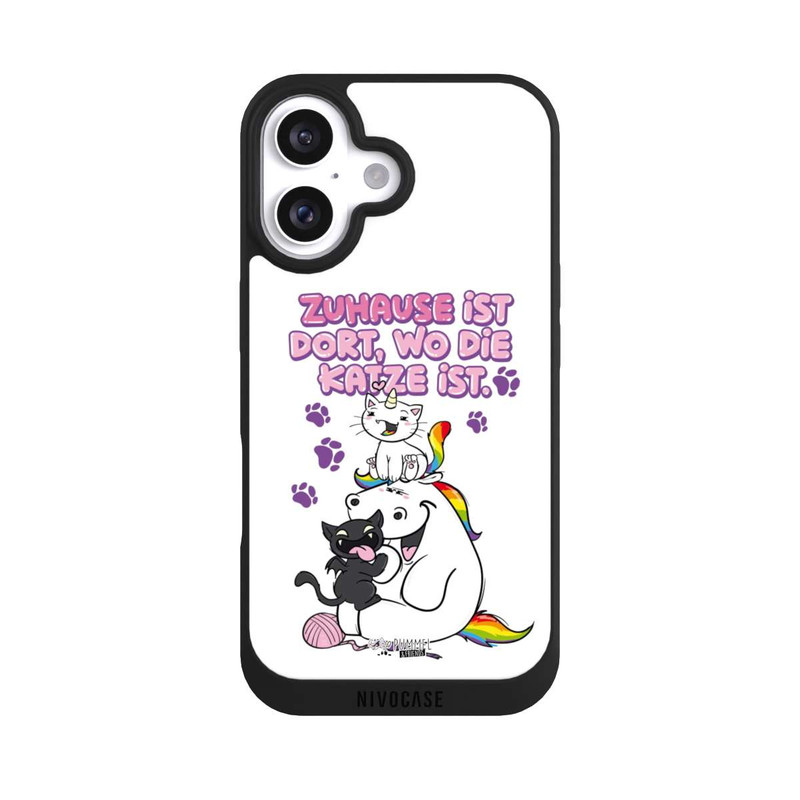 iPhone 16 NIVOpure Zuhause ist dort wo die Katze ist