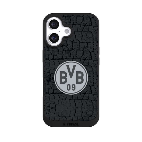 Apple iPhone 16 NIVOpure BVB Trikot Kohle und Stahl
