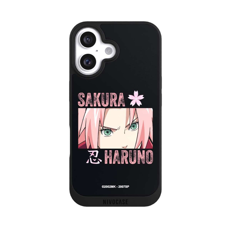 iPhone 16 NIVOpure Sakura Haruno Gros plan