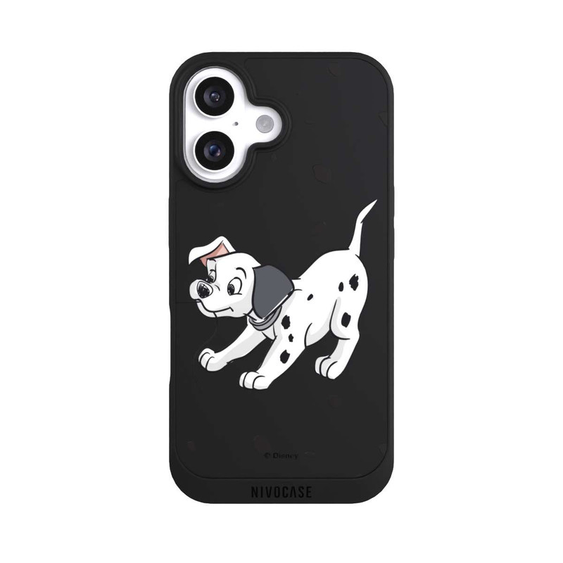 iPhone 16 NIVOpure Dalmatian Playing Transparent