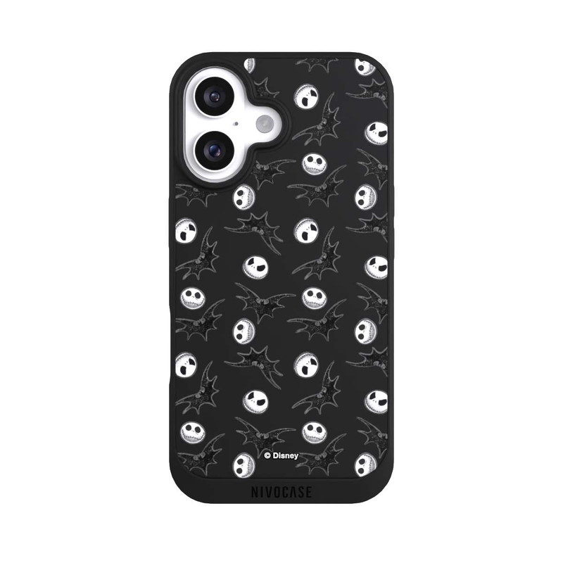 iPhone 16 NIVOpure Nightmare Before Christmas Pattern Transparent