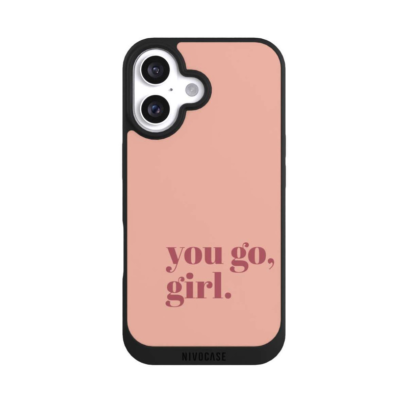 iPhone 16 NIVOpure You Go Girl Rosa