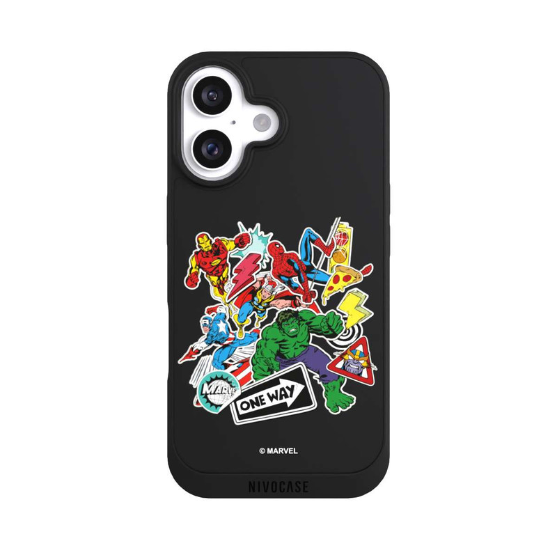 iPhone 16 NIVOpure Capitan American Shield Transparent