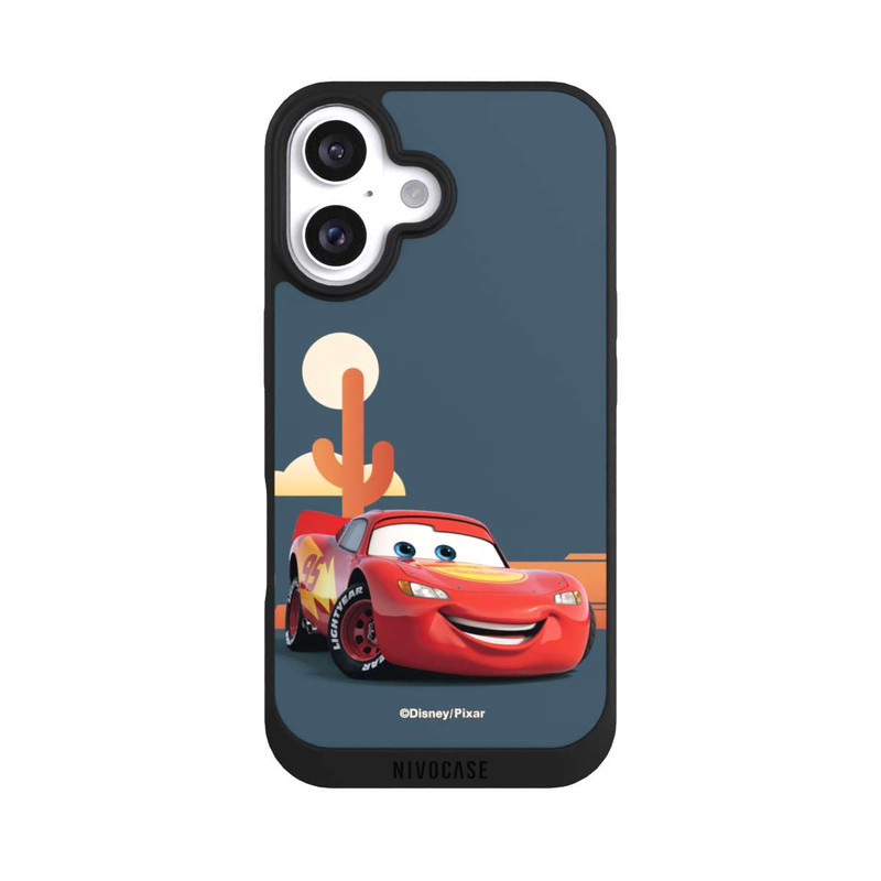 iPhone 16 NIVOpure Disney Cars Lightning McQueen Open Road