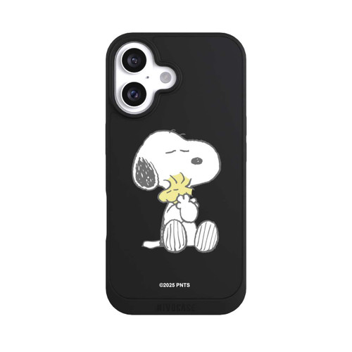 Apple iPhone 16 NIVOpure Snoopy And Woodstock Cuddling transparent