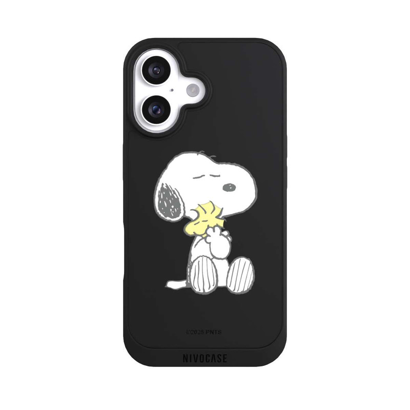 iPhone 16 NIVOpure Snoopy And Woodstock Cuddling transparent