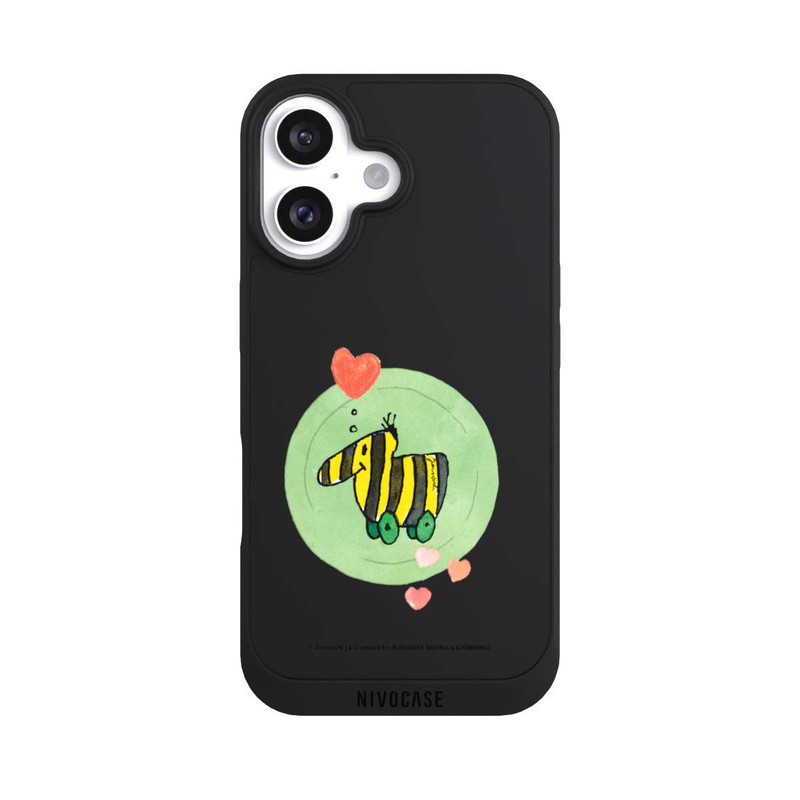 iPhone 16 NIVOpure Tigerente Kreis Transparent