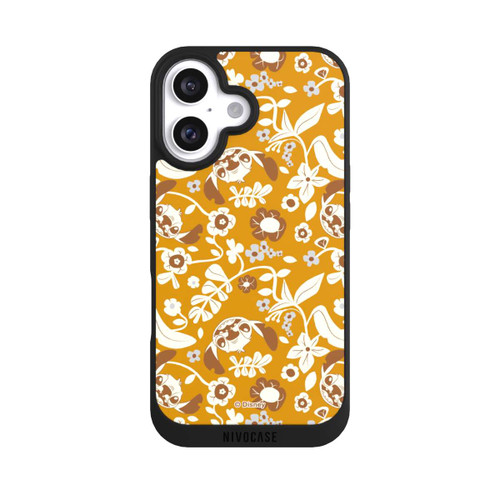  NIVOpure Stitch Floral Mustard Pattern