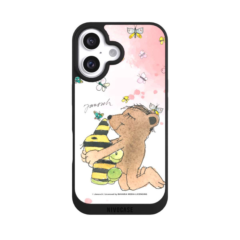 iPhone 16 NIVOpure Bär und Tigerente Schmetterlinge
