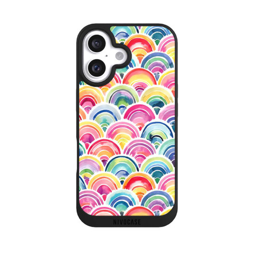 Apple iPhone 16 NIVOpure Happy Summer Rainbow Scales