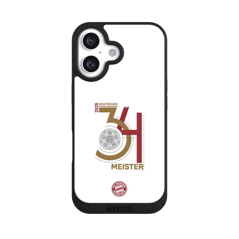 iPhone 16 NIVOpure FCB Deutscher Meister 2025