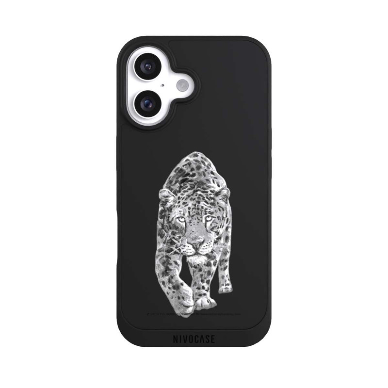 iPhone 16 NIVOpure Leopard transparent