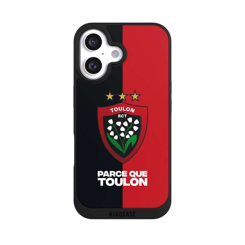 iPhone 16 NIVOpure RCT Logo Red Black