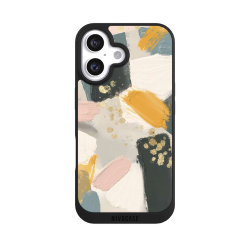 Apple iPhone 16 NIVOpure Pastel Brushstrokes