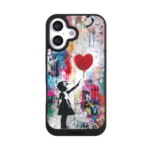 Apple iPhone 16 NIVOpure Balloon Girl Colorful