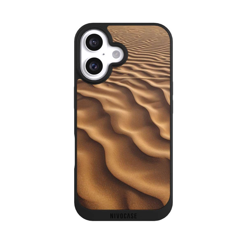 iPhone 16 NIVOpure Structure Sable Jaune Moutarde avec AI