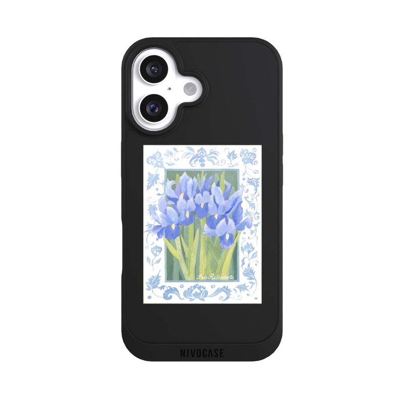 iPhone 16 NIVOpure Blue Iris, by Jennifer Abbott