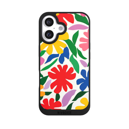 Apple iPhone 16 NIVOpure Blumenliebe Illustration